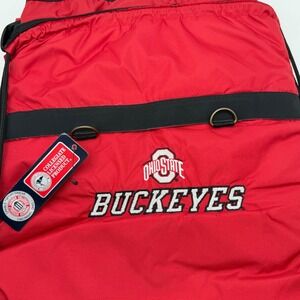 Ohio State Buckeyes Sport Utility Pack Stadium Blanket Poncho Backpack Red